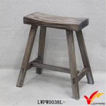 Rustic Old Shabby French Chic Wood Farmhouse Kitchen Stool